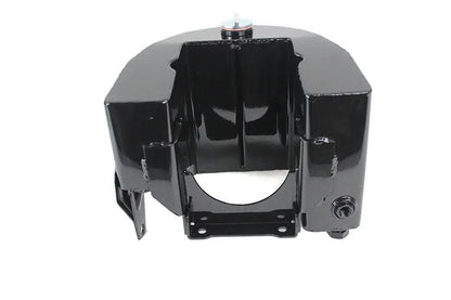 Wyatt Gatling Replica 1936 Knucklehead Black Oil Tank with Zinc Plated Cap and NPT Threads by Wyatt Gatling