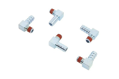 Wyatt Gatling 40-0637 Zinc 90-Inch Male Pipe Thread Gas and Oil Line Fitting for Harley Davidson FL by Wyatt Gatling