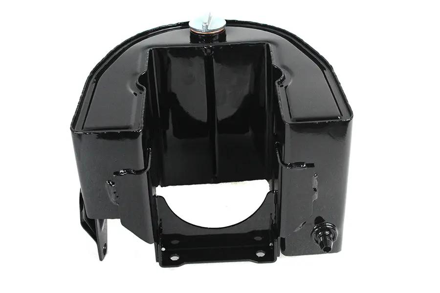 Wyatt Gatling Replica Black Oil Tank for Harley Davidson FL Models (1941-1950) by Wyatt Gatling