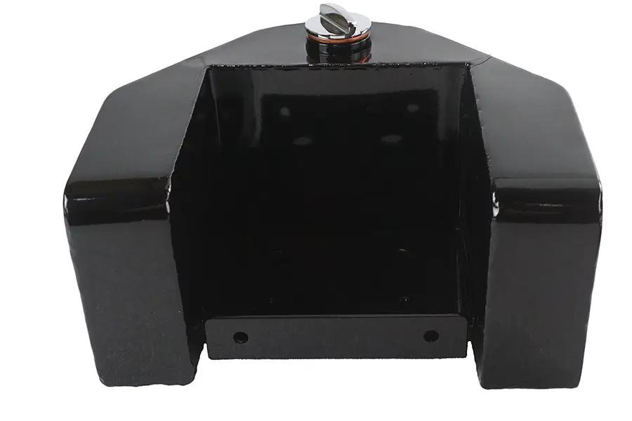 V-Twin SMC Electric Start Oil Tank Black for Harley Davidson FL and FX Models by V-Twin