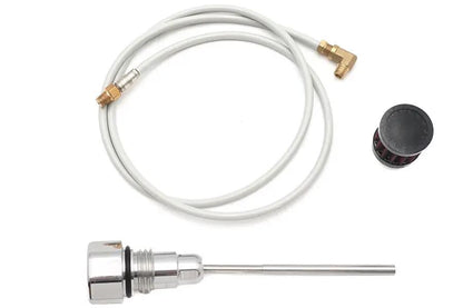 V-Twin Polished Oil Tank Vented Dipstick with Cap for Harley Davidson FXD 2006-2015 by V-Twin