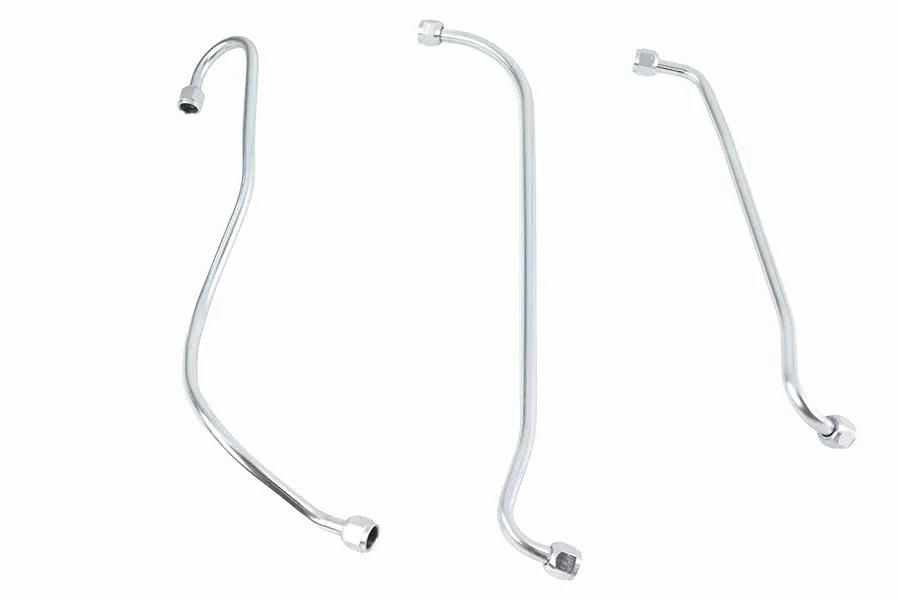 V-Twin U/UL Oil Line Set Zicad Plated for Harley Davidson UL (1941-1948) by V-Twin