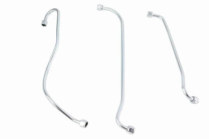V-Twin U/UL Oil Line Set Zicad Plated for Harley Davidson UL (1941-1948) by V-Twin