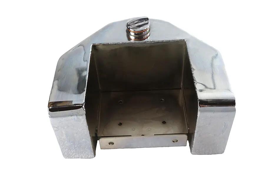 V-Twin SMC Electric Start Oil Tank Chrome for Harley Davidson 1958-1973 Models by V-Twin