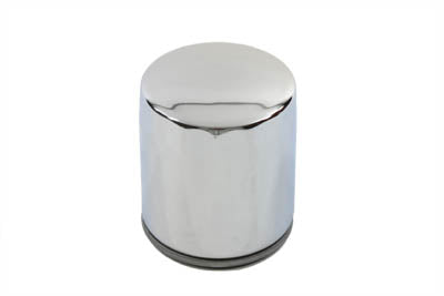 V-Twin 14-0024C Chrome Stock Spin-On Oil Filter for Harley Davidson VRSC Models