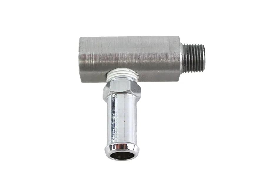 V-Twin Oil Pump Fitting Set Zinc Plated for Harley Davidson FL 1968-1977 by V-Twin