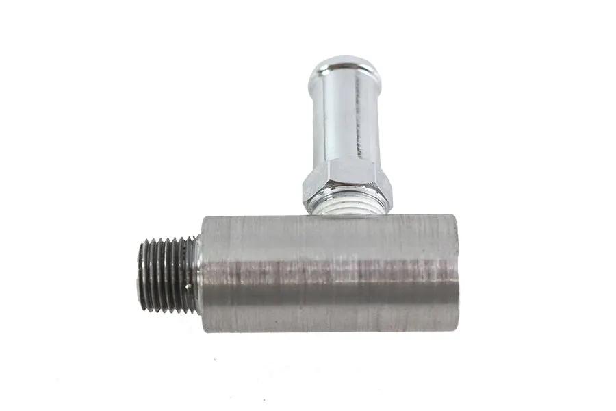 V-Twin Oil Pump Fitting Set Zinc Plated for Harley Davidson FL 1968-1977 by V-Twin