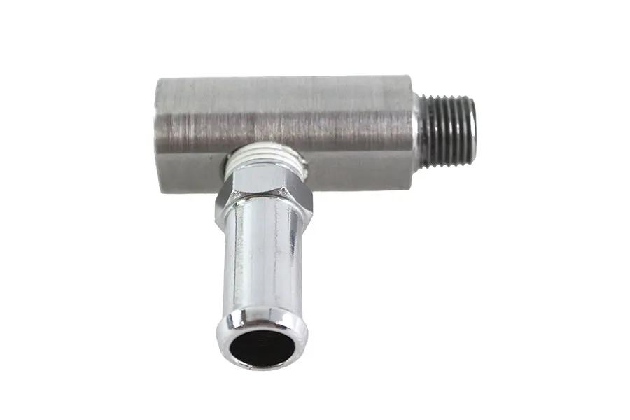 V-Twin Oil Pump Fitting Set Zinc Plated for Harley Davidson FL 1968-1977 by V-Twin