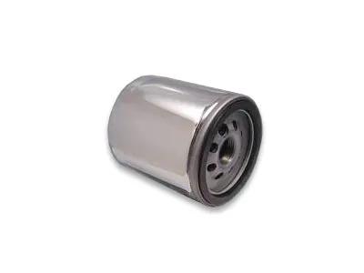 Wyatt Gatling Chrome Spin-On Oil Filter for Harley Davidson FXST (1999-2008) by Wyatt Gatling