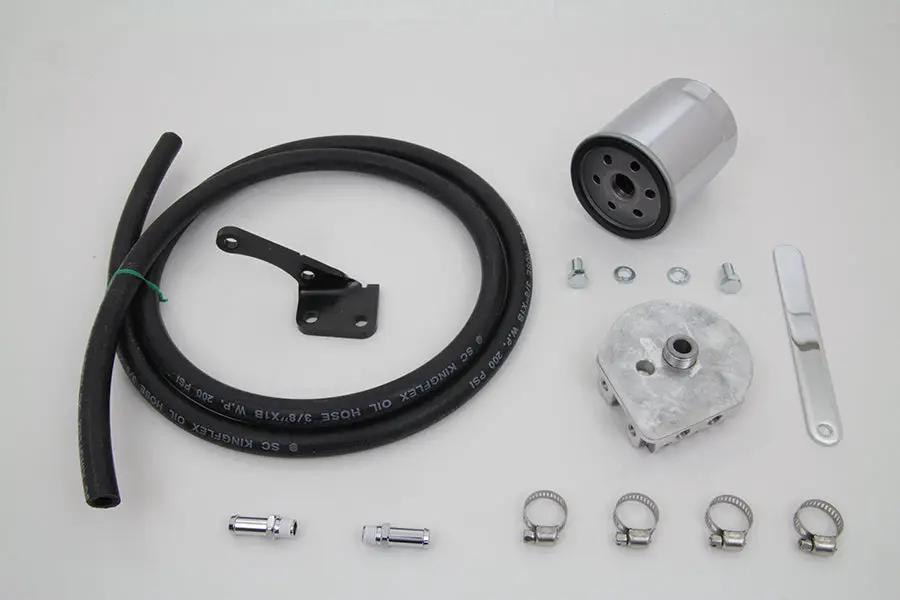 V-Twin Transmission Mount Oil Filter for Harley Davidson FX Models – 3 Inch Diameter by V-Twin