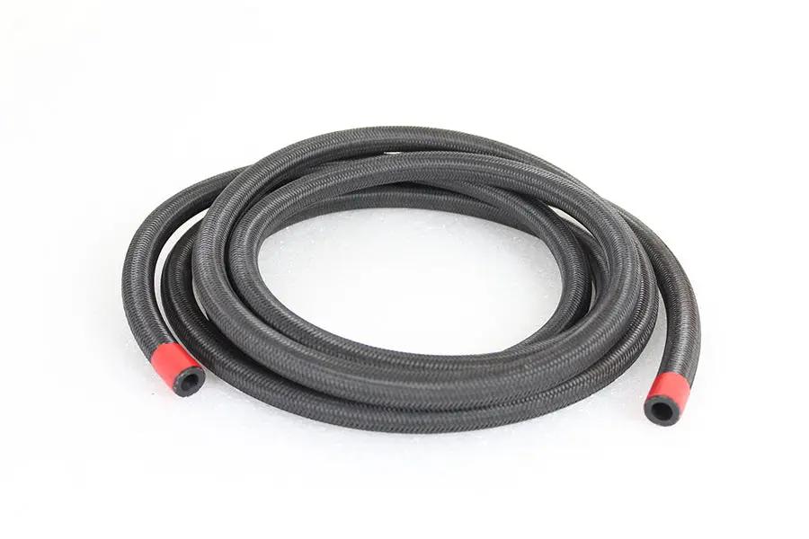 Wyatt Gatling Braided Oil Hose Black - 3/8 inch Inner Diameter by Wyatt Gatling