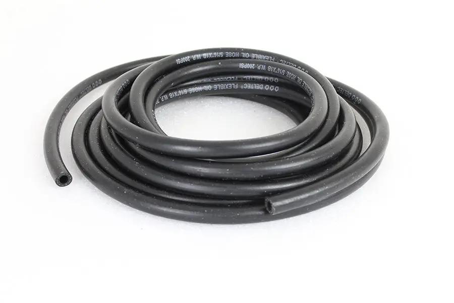 Wyatt Gatling 40-0769 Black Reinforced Fuel and Oil Line, 5/16 inch Inner Diameter, 20 Feet Length by Wyatt Gatling