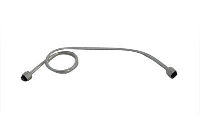 V-Twin 50220 45-Inch Chrome Gas Line for 1950-1959 Harley-Davidson G