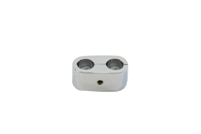 Wyatt Gatling Chrome Oil Line Separator for Harley Davidson FXST Models