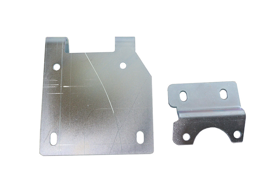 V-Twin Oil Tank Mount Bracket Set for Harley Davidson FL and FX Models
