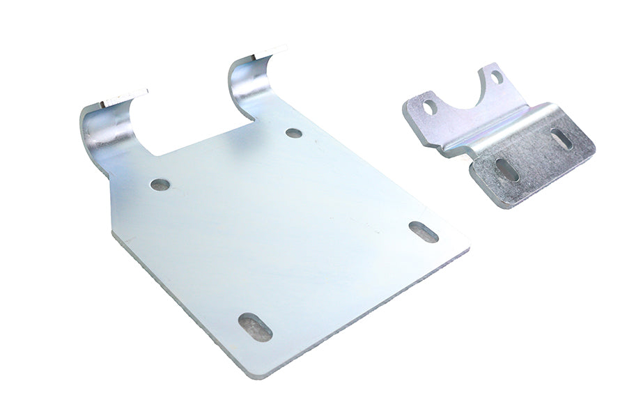 V-Twin Oil Tank Mount Bracket Set for Harley Davidson FL and FX Models