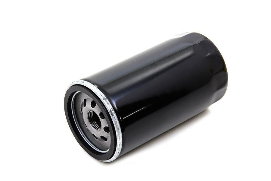 V-Twin Black Extra Long Spin-On Oil Filter Part 14-0018B-6 for Harley Davidson FXD Models