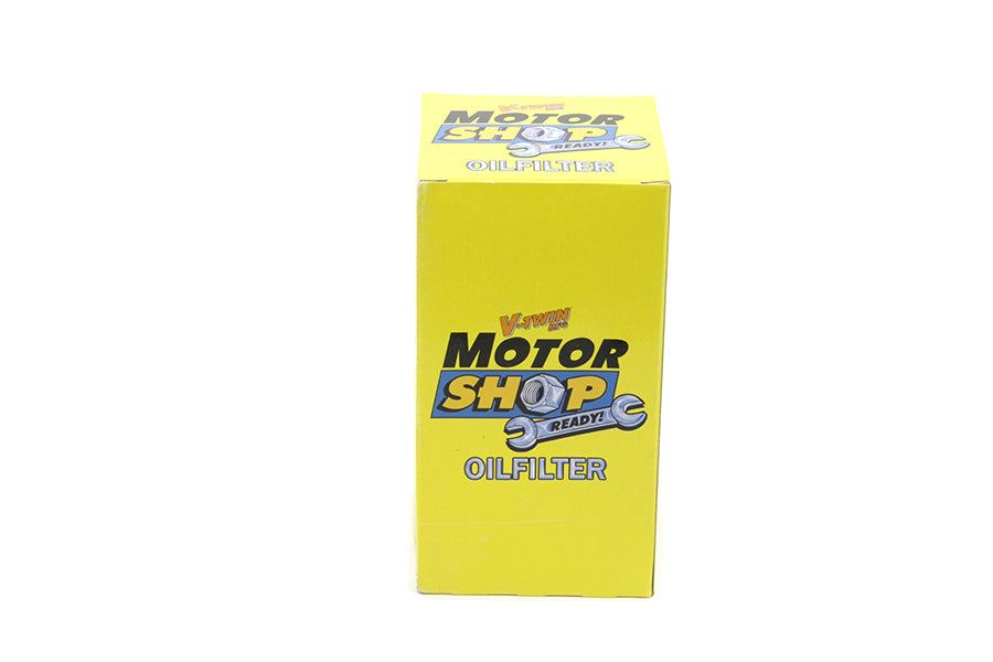 V-Twin Black Extra Long Spin-On Oil Filter Part 14-0018B-6 for Harley Davidson FXD Models