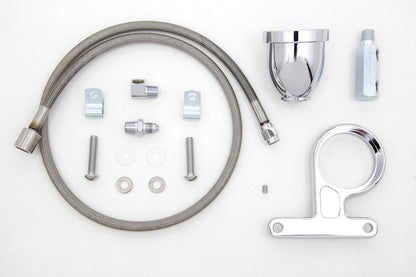 Wyatt Gatling Rocker Box Oil Pressure Gauge Cup Kit for Harley Davidson XL (Part #78034A)