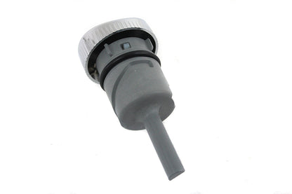 Wyatt Gatling Oil Tank Dipstick Cap Assembly Chrome for Harley Davidson XL Models
