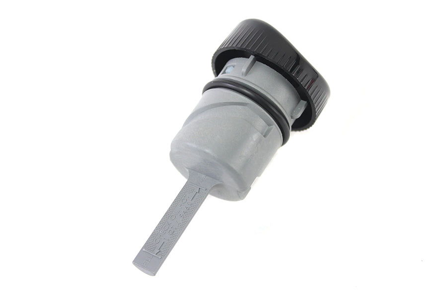 Wyatt Gatling Oil Tank Dipstick Cap Assembly Black for Harley Davidson XL (Part #71649B)