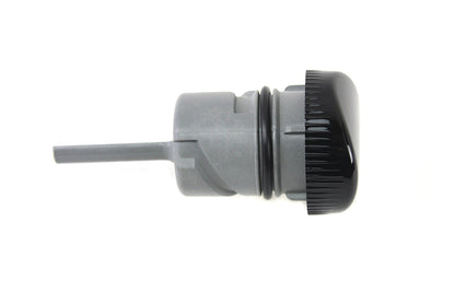 Wyatt Gatling Oil Tank Dipstick Cap Assembly Black for Harley Davidson XL (Part #71649B)