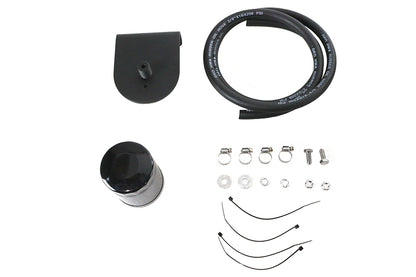 V-Twin Pura Flow Oil Filter Kit Black for Harley Davidson FL (1941-1950)