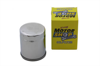 V-Twin Magnetek Oil Filter Part 14-0003HP for Harley Davidson FXST - 3-3/4 Inch Length, Magnetic Particle Trap