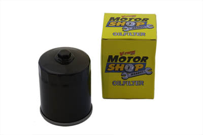 V-Twin Hex Spin On Oil Filter Part #14-0003BK for Harley Davidson FLT Models