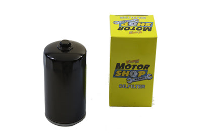 V-Twin Hex Spin-On Oil Filter 14-0018BK for Harley Davidson FXD Models