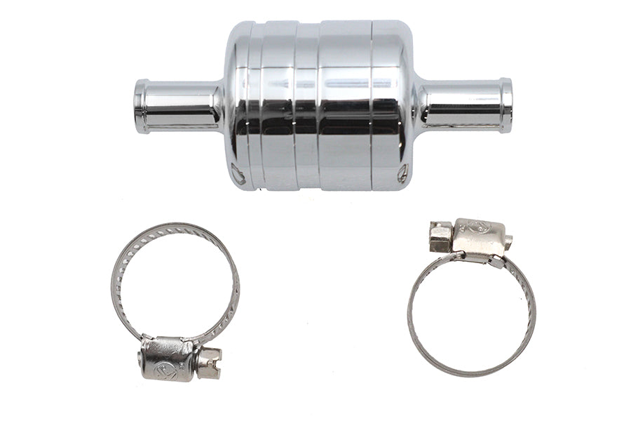 Wyatt Gatling Crankcase Breather Vent Canister Chrome - Part #120195