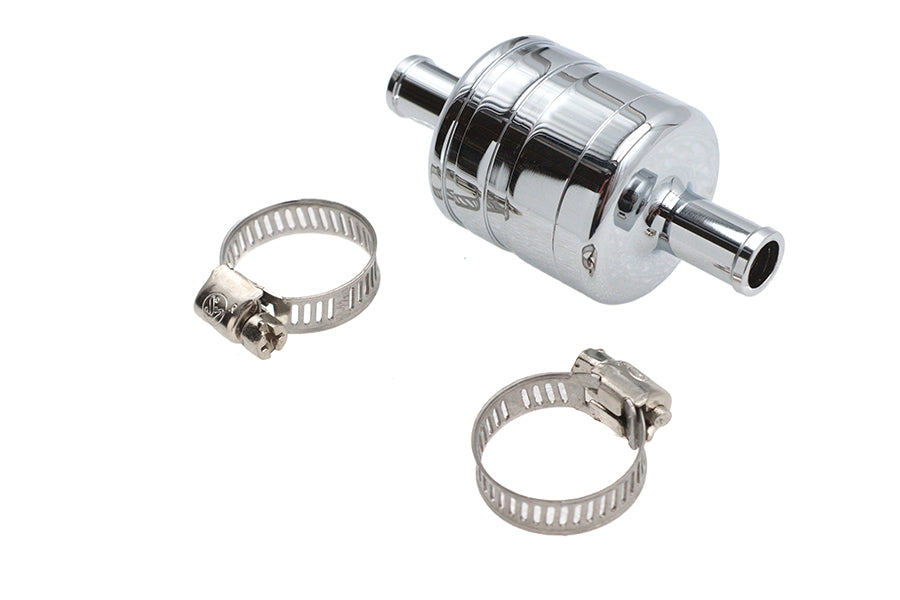 Wyatt Gatling Crankcase Breather Vent Canister Chrome - Part #120195