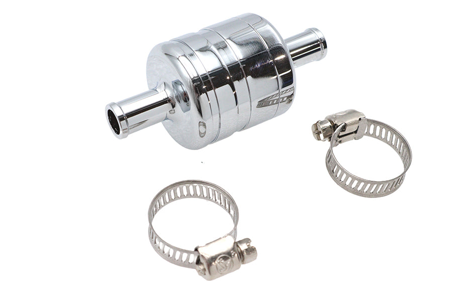 Wyatt Gatling Crankcase Breather Vent Canister Chrome - Part #120195