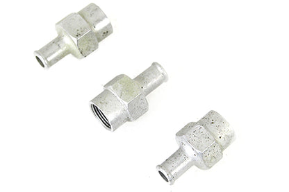 Wyatt Gatling WR Hex Barb Oil Line Fitting Set for Harley Davidson W - 9/16-20 Thread