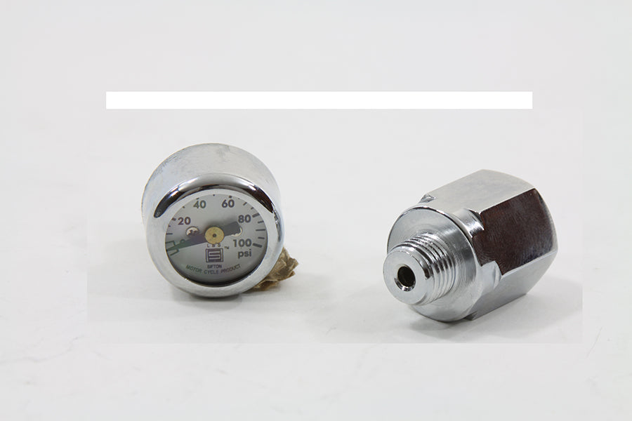 Wyatt Gatling Mini Oil Gauge Kit for Harley Davidson FX (1971-1980)