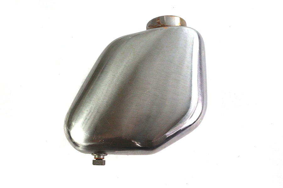 V-Twin XLH Swingarm York Oil Tank Raw Finish for Harley Davidson XLH (1952-1961)