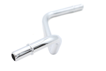 V-Twin T03-0160 Chrome Oil Feed Line for Harley-Davidson