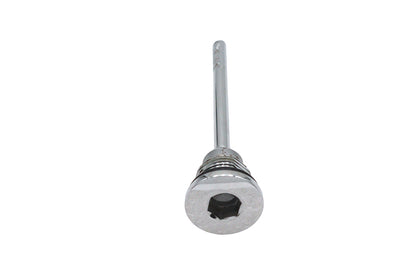 Wyatt Gatling Chrome Transmission Dipstick for Harley Davidson FXD Models (Part #77557)