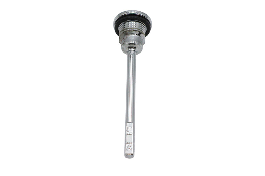 Wyatt Gatling Chrome Transmission Dipstick for Harley Davidson FXD Models (Part #77557)