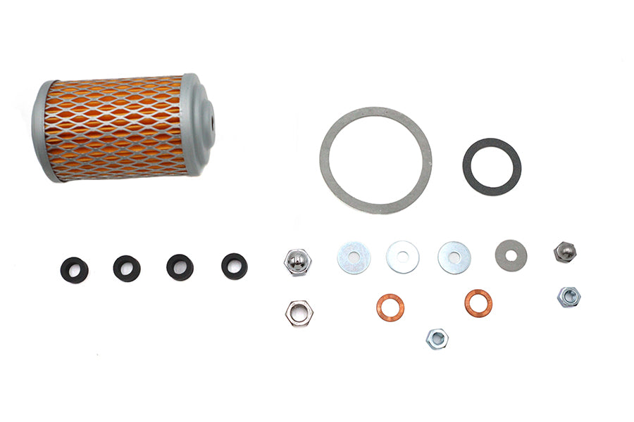 Wyatt Gatling Oil Filter Canister Rebuild Kit for Harley Davidson FL (1948-1957)