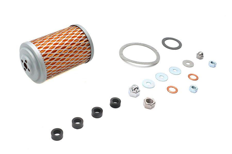 Wyatt Gatling Oil Filter Canister Rebuild Kit for Harley Davidson FL (1948-1957)