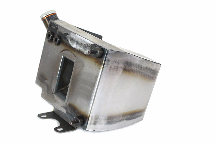 Wyatt Gatling 45 WL Raw Side Fill Wrap Around Oil Tank for Harley Davidson W Models