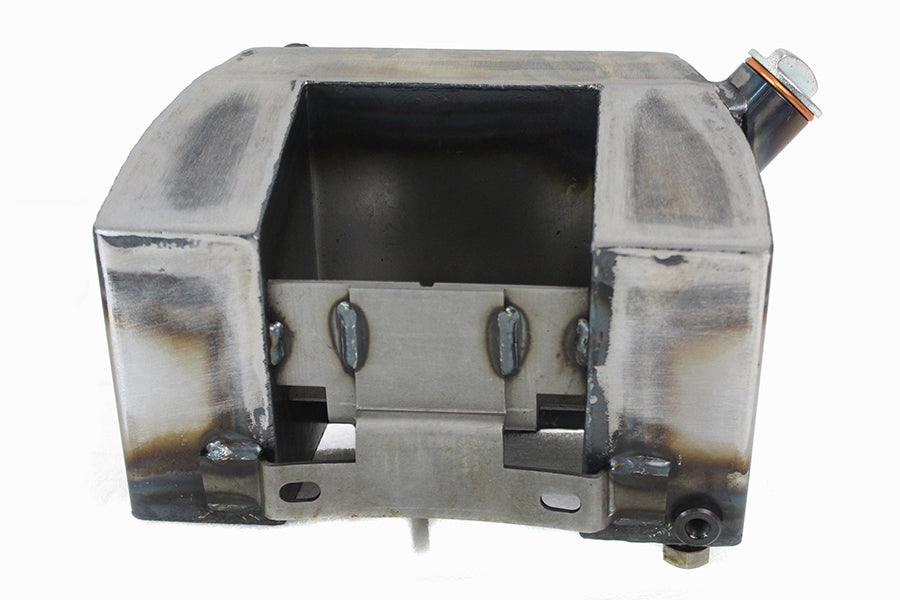 Wyatt Gatling 45 WL Raw Side Fill Wrap Around Oil Tank for Harley Davidson W Models
