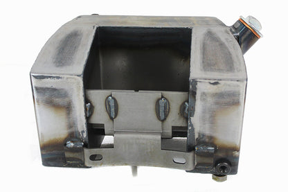 Wyatt Gatling 45 WL Raw Side Fill Wrap Around Oil Tank for Harley Davidson W Models