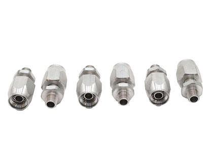Wyatt Gatling 40-0893 3/8 Inch Oil Line Fittings Zinc Plated