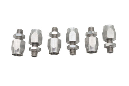 Wyatt Gatling 40-0893 3/8 Inch Oil Line Fittings Zinc Plated