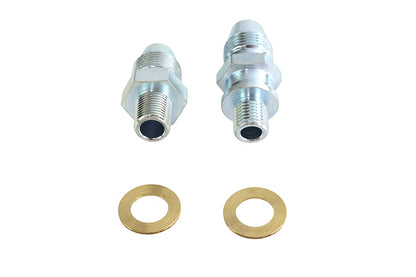 Wyatt Gatling Oil Pump Cover Fitting Set Zinc Plated for Harley Davidson FL 1950-1959