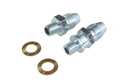 Wyatt Gatling Oil Pump Cover Fitting Set Zinc Plated for Harley Davidson FL 1950-1959