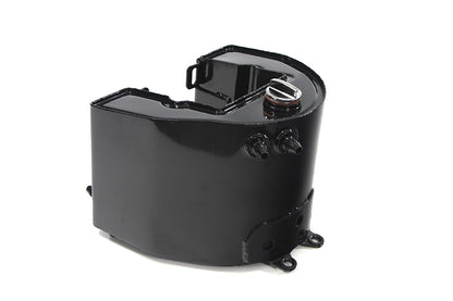Wyatt Gatling Replica Black Oil Tank for Harley Davidson FL Models