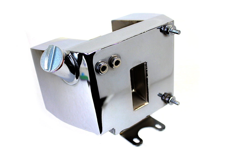 Wyatt Gatling 45 WL Chrome Side Fill Wrap Around Oil Tank for Harley Davidson W Models